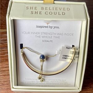 🆕SHE BELIEVED SHE COULD Bracelet/Bangle